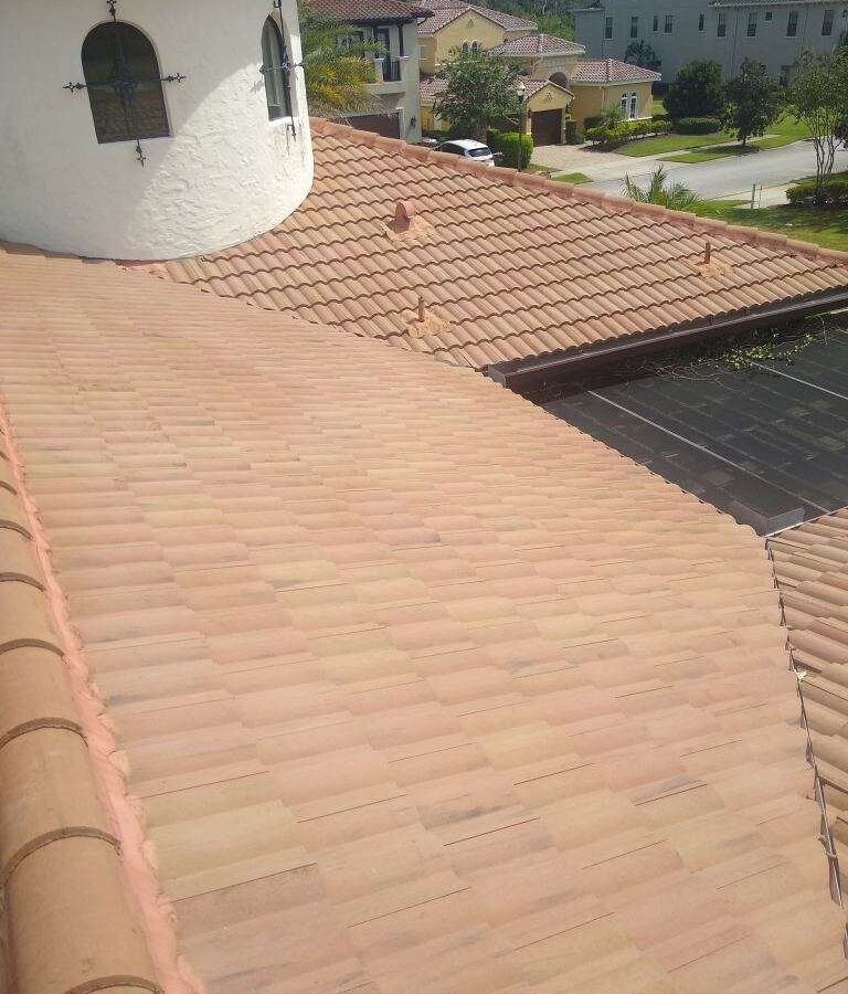 Residential property after Maintenance Cleaning in Winter Park, FL with refreshed exterior surfaces